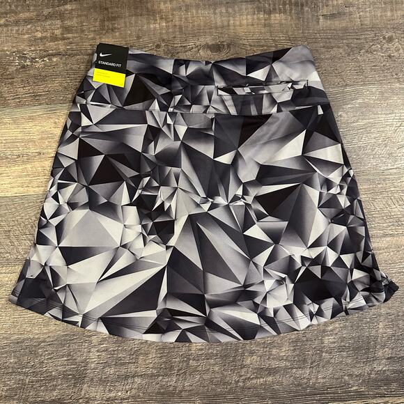 TCU Nike Dri Fit Women Gray Black UV Victory Standard Fit Skort Size Small NWT - Picture 2 of 6